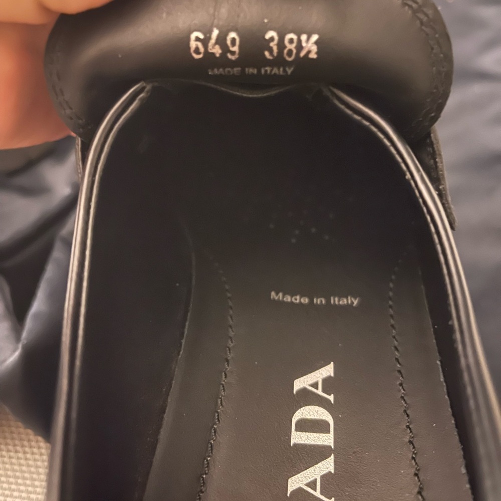 Prada Monolith Loafers - Picture 5 of 5